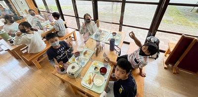 5年林間昼食１